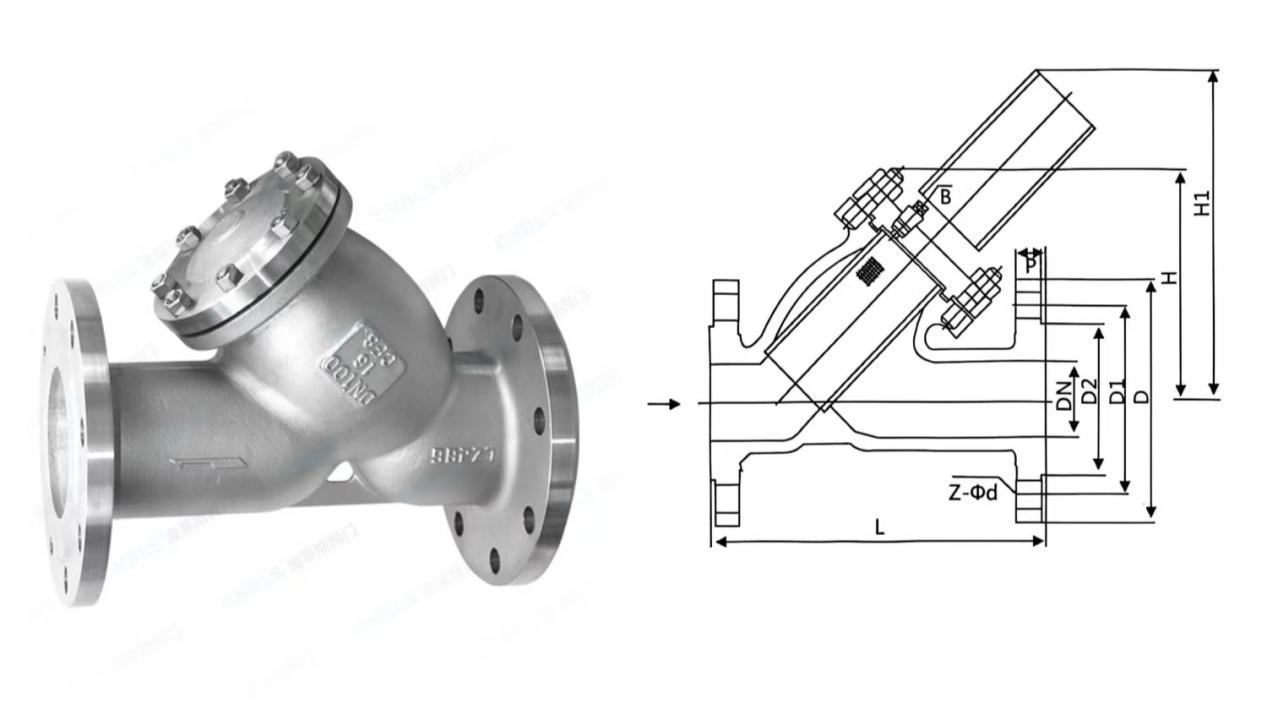 Y-type strainer