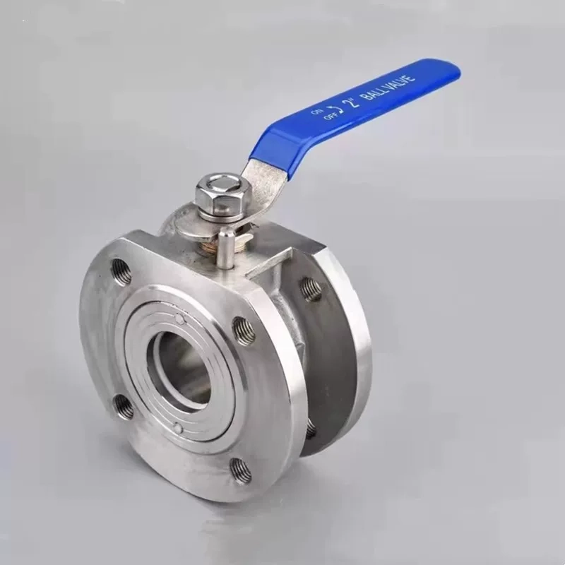 Thin Stainless Steel Flange Ball Valves