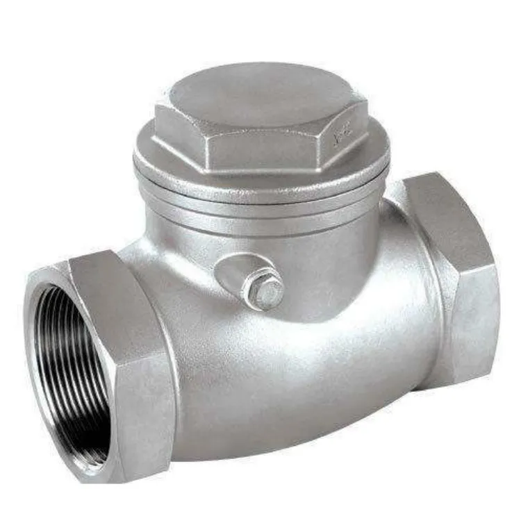 Válvulas de verificação internas de aço forjadas de aço inoxidável do balanço da soldadura do soquete da linha